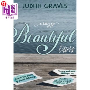 env Letters basics the 海外直订Crazy brush and 疯狂美丽 mail Learn happy lettering 信件：学习基础 Beautiful