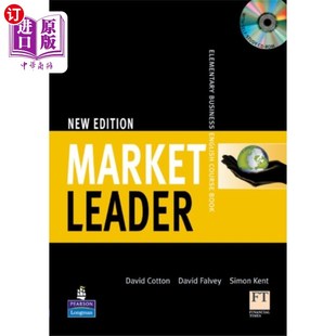 海外直订Market Leader Elementary Coursebook/Multi-Rom Pa... 市场领导者初级教材/多rom包