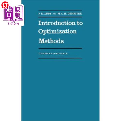 海外直订Introduction to Optimization Methods 优化方法简介