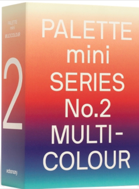 Palette Mini Series 02:Multicolour 调色板迷你系列02：五彩缤纷 进口艺术 色彩 颜色 平面设计【中商原版】