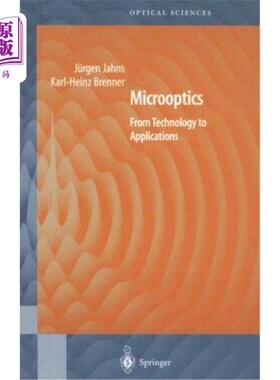 海外直订Microoptics: From Technology to Applications 微光学：从技术到应用