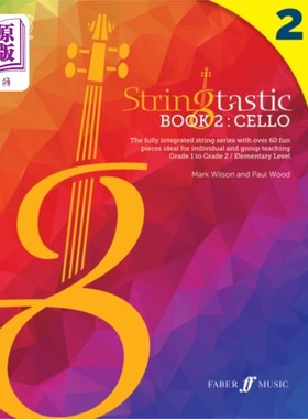 海外直订Stringtastic Book 2: Cello 弦乐珍藏书2:大提琴