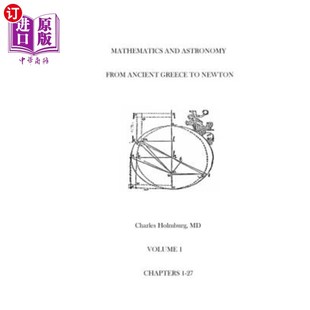 from 数学和天文 从古希腊到牛顿 Volume and Astronomy Greece Ancient 海外直订Mathematics Chapters Newton