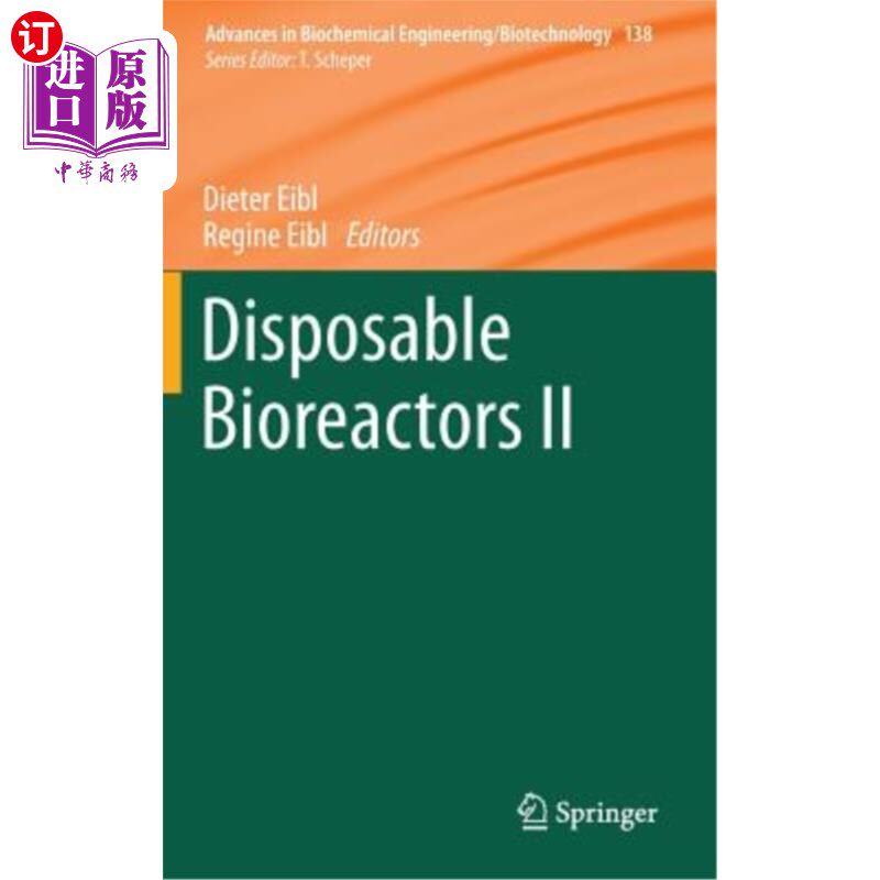 海外直订Disposable Bioreactors II 一次性生物反应器2