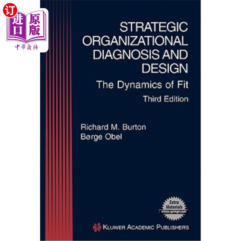 海外直订Strategic Organizational Diagnosis and Design: The Dynamics of Fit 战略组织诊断与设计:契合动力学