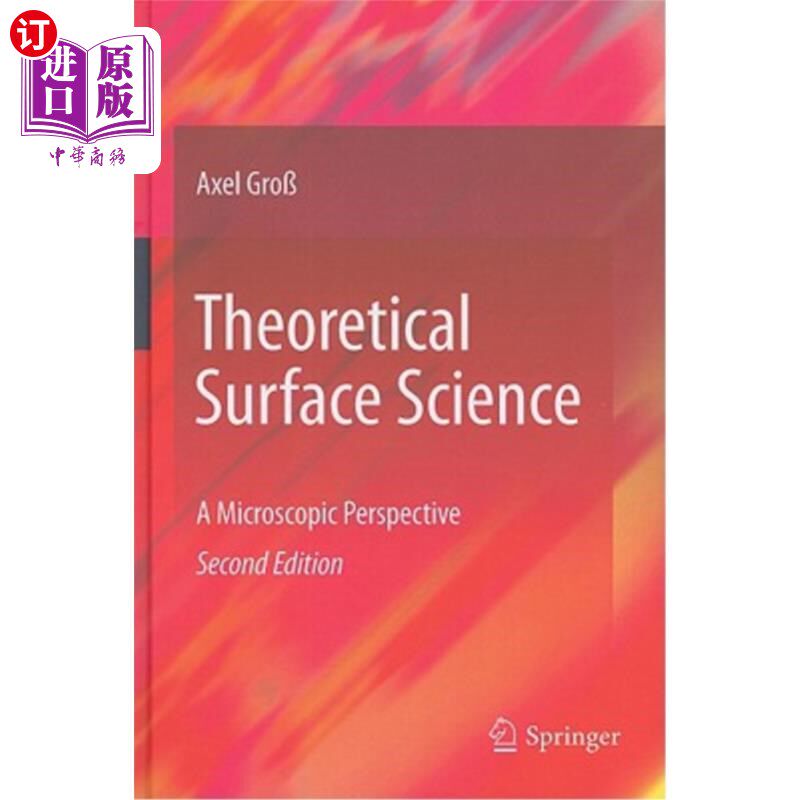 海外直订Theoretical Surface Science: A Microscopic Perspective 理论表面科学:微观视角