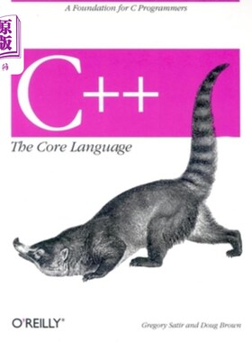 海外直订C++ the Core Language: A Foundation for C Programmers 核心语言:C程序员的基础