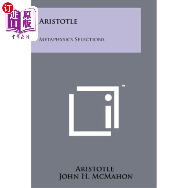 海外直订Aristotle: Metaphysics Selections 亚里士多德：形而上学选集