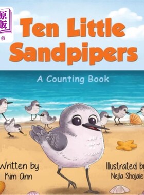 海外直订Ten Little Sandpipers: A Counting Book 十只小矶鹞：一本计数簿