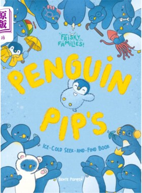 海外直订Penguin Pip's Ice Cold Seek-And-Find Book 企鹅皮普的冰冷的寻找和发现书