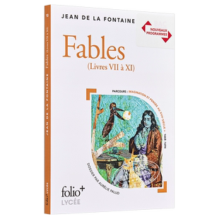 BAC 2020：Fables 法文原版【法文版】法国高中会考2020系列：拉封丹寓言 Jean de La Fontaine 拉封丹 法国文学【中商原版】