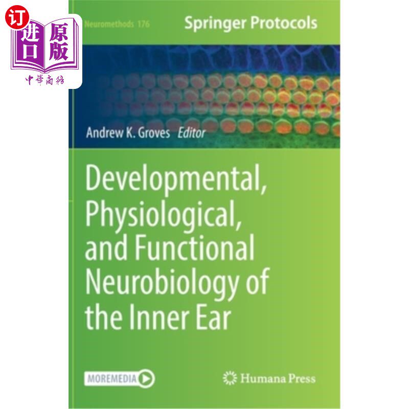 海外直订医药图书Developmental, Physiological, and Functional Neurobiology of the Inner Ear 内耳的发育、生理和功能神