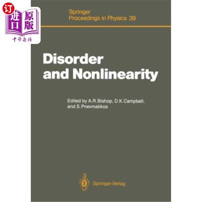 海外直订Disorder and Nonlinearity: Proceedings of the Workshop J.R. Oppenheimer Study Ce 无序与非线性:新墨西哥州洛