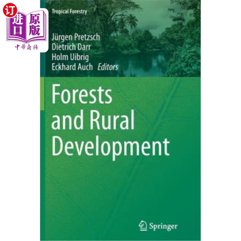 海外直订Forests and Rural Development 森林与农村发展
