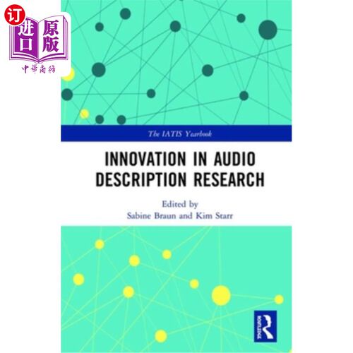 海外直订Innovation in Audio Description Research 音频描述研究的创新
