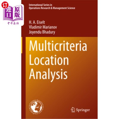 海外直订Multicriteria Location Analysis 多标准定位分析