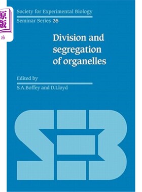 海外直订Division and Segregation of Organelles 细胞器的分裂和分离