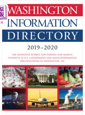 海外直订Washington Information Directory 2019-2020 华盛顿信息目录2019-2020