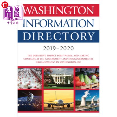 海外直订Washington Information Directory 2019-2020 华盛顿信息目录2019-2020