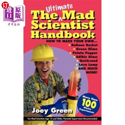 海外直订The Ultimate Mad Scientist Handbook 终极疯狂科学家手册