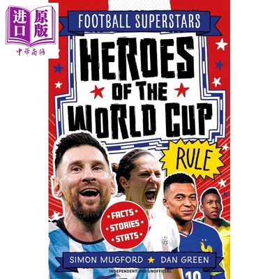 足球超级巨星 世界英雄 英文原版 Football Superstars Heroes of the World Simon Mugford【中商原版】