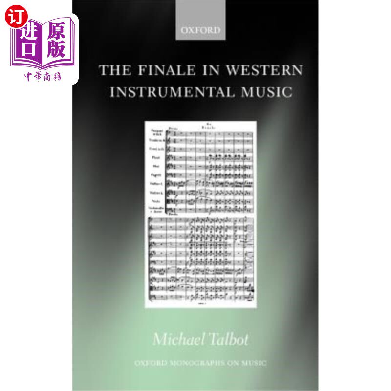 海外直订The Finale in Western Instrumental Music 西方器乐的终结曲