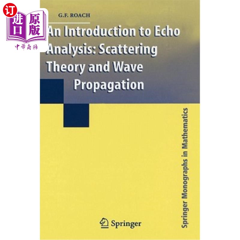 海外直订An Introduction to Echo Analysis: Scattering Theory and Wave Propagation 回波分析导论:散射理论与波传播