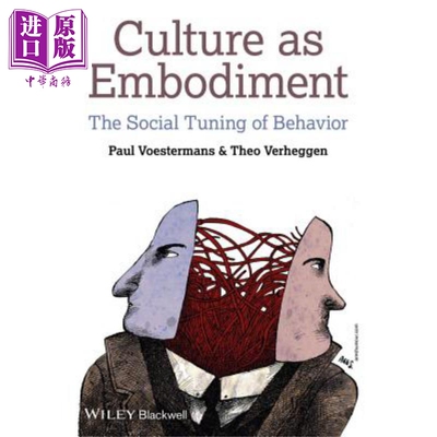 现货 化身文化 Culture As Embodiment Paul Voestermans 英文原版 中商原版 Wiley【中商原版】