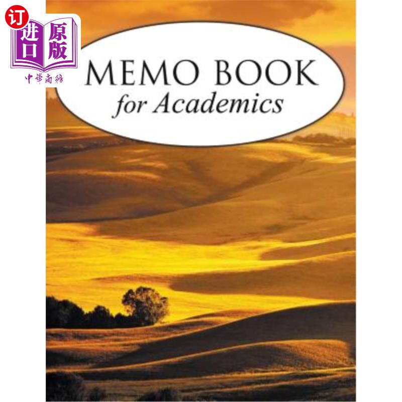 海外直订Memo Book For Academics 学术备忘录怎么看?