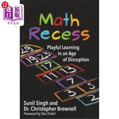 现货 Math Recess: Playful Learning for an Age of Disruption 数学课间：颠覆时代的有趣学习【中商原版】