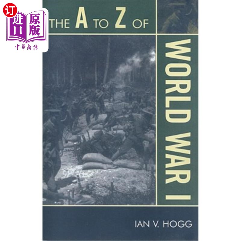 海外直订The A to Z of World War I 第一次世界大战的始末
