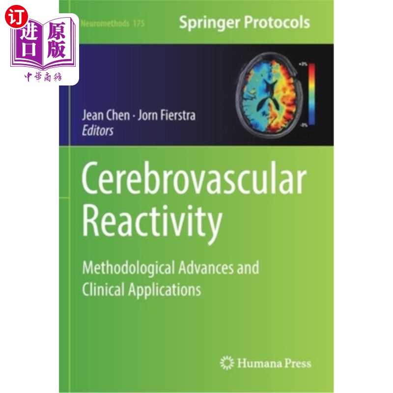 海外直订医药图书Cerebrovascular Reactivity: Methodological Advances and Clinical Applications 脑血管反应性:方法学进