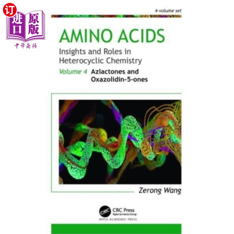 海外直订Amino Acids: Insights and Roles in Heterocyclic ... 氨基酸:在杂环化学中的见解和作用