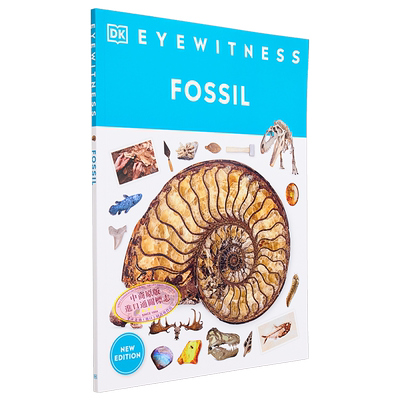 Eyewitness系列 化石百科 Eyewitness Fossil DK Eyewitness 英文原版 DK 科学百科 自然科学 化石【中商原版】