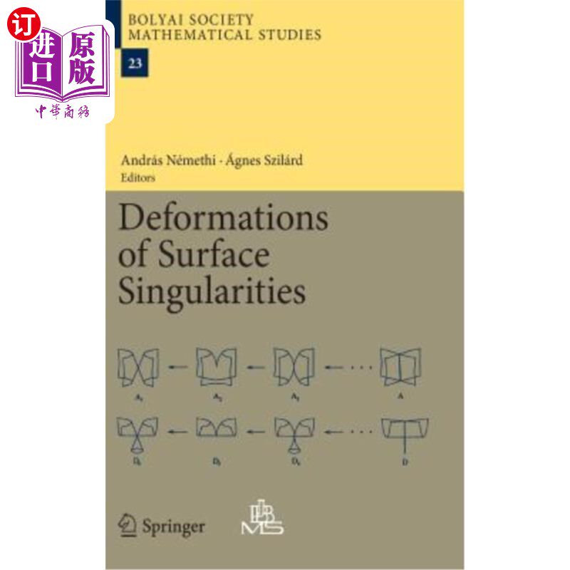 海外直订Deformations of Surface Singularities 曲面奇异点的变形