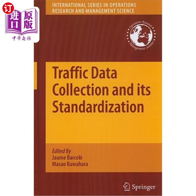 海外直订Traffic Data Collection and Its Standardization 交通数据采集及其标准化