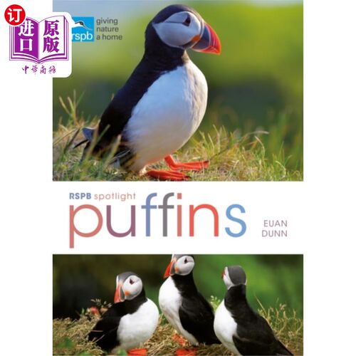海外直订RSPB Spotlight: Puffins RSPB聚焦:海雀