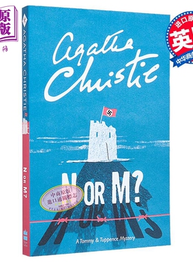 预售 阿加莎系列 桑苏西来客 Agatha Christie N OR M  A Tommy  Tuppence Mystery re-issue 英文原版 【中商原版】