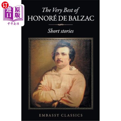 海外直订The Very Best Of Honore De Balzac 巴尔扎克荣誉酒店