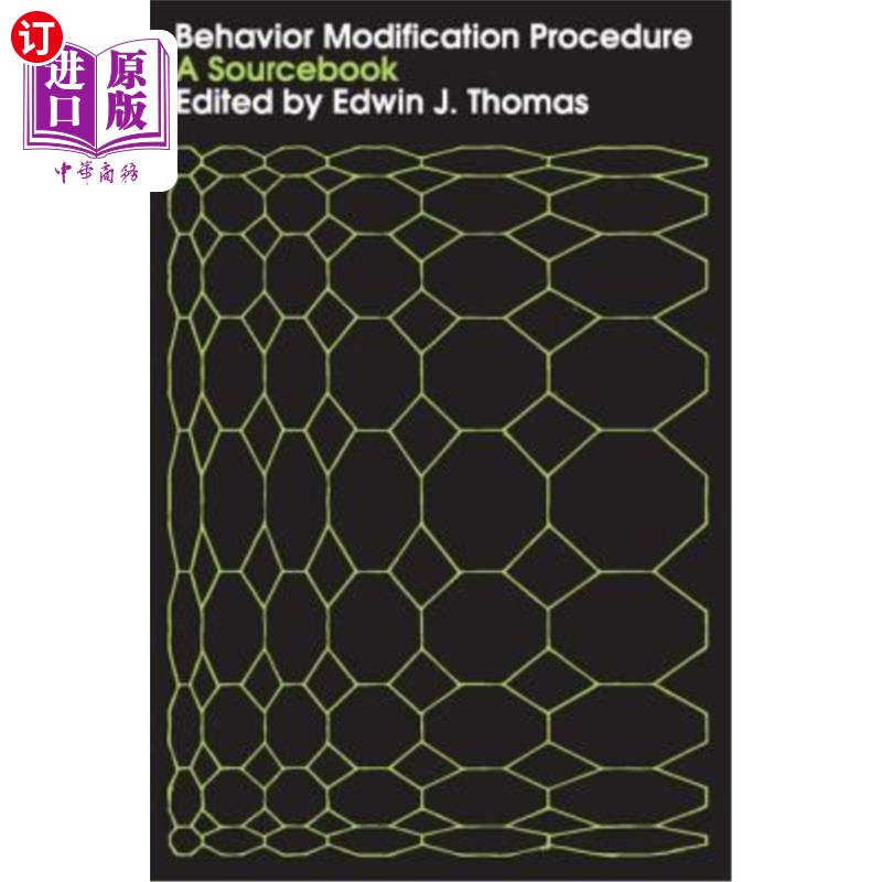 海外直订医药图书Behavior Modification Procedure: A Sourcebook 行为修正程序:一本资料手册