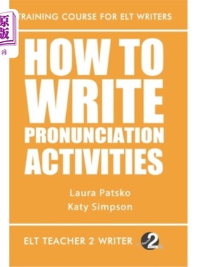 海外直订How To Write Pronunciation Activities 如何写发音活动