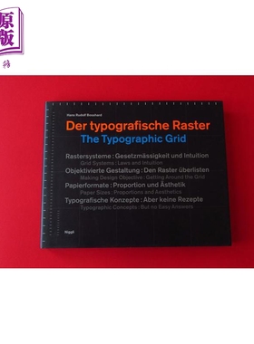 预售 The Typographic Grid 进口艺术 排版网格【中商原版】