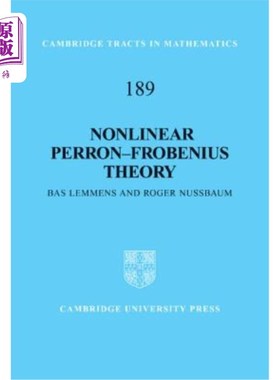 海外直订Nonlinear Perron-Frobenius Theory 非线性Perron-Frobenius理论