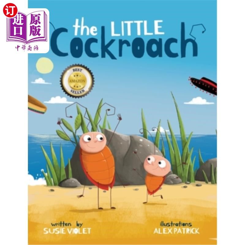 海外直订The Little Cockroach: Children's Adventure Series (Book 1) 小蟑螂:儿童冒险系列(第一册)