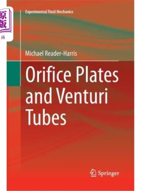 海外直订Orifice Plates and Venturi Tubes 孔板和文丘里管