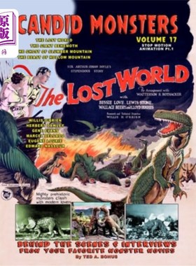 海外直订Candid Monsters Volume 17 Stop-Motion Animation Pt.1 坦率的怪物卷17定格动画1