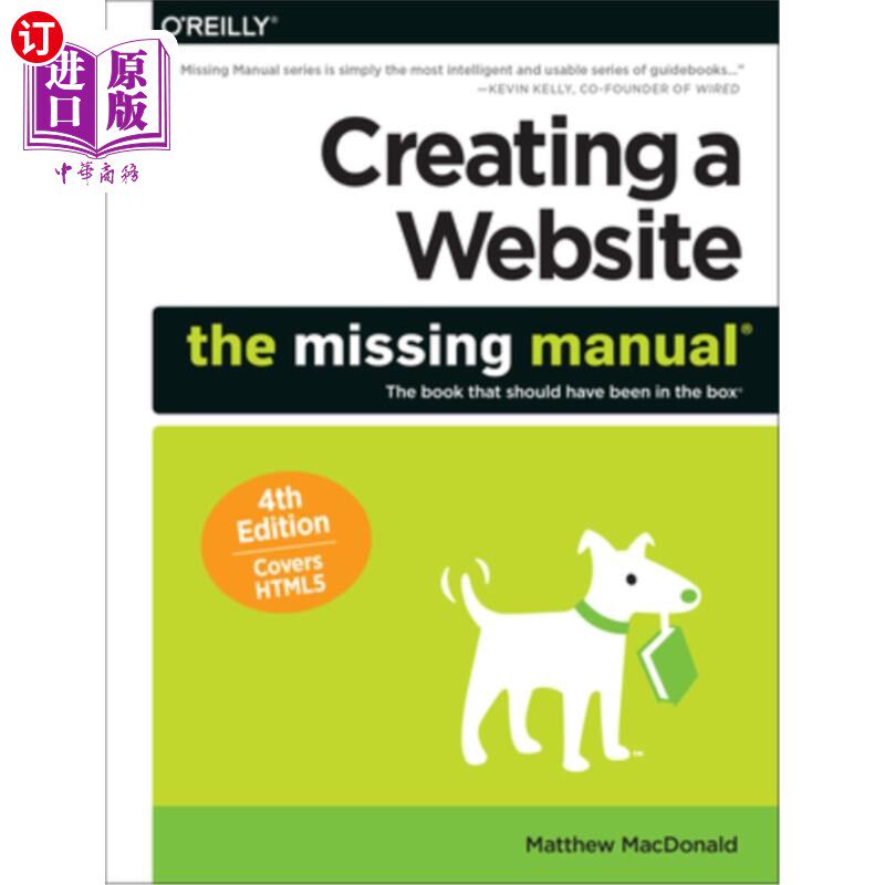 海外直订Creating a Website: The Missing Manual 创建网站：缺少的手册