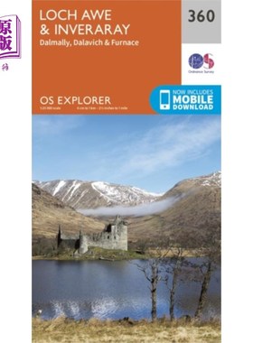 海外直订Loch Awe and Inveraray 奥威湖和因弗拉雷