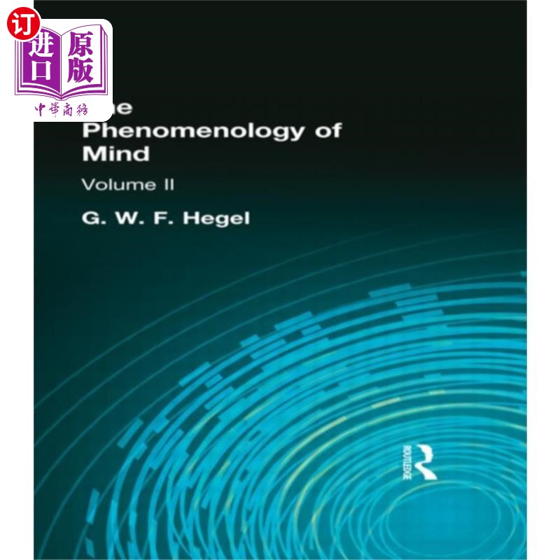 海外直订Phenomenology of Mind 精神现象学