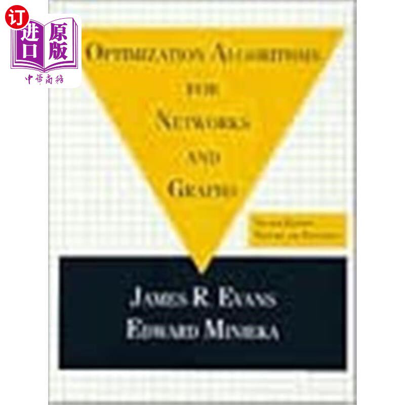 海外直订Optimization Algorithms for Networks and Graphs 和图的优化算法